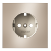 Накладка для розетки с заземлением VOLTUM S70 METAL VLSM000610
