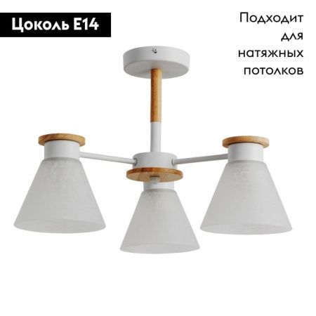Люстра на штанге Arte Lamp TYLER (ТЫЛЕР) A1031PL-3WH