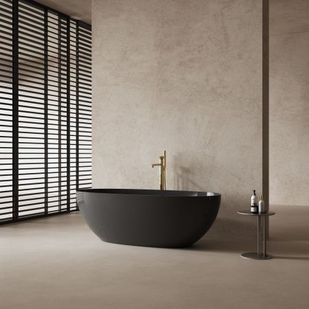 Ванна карбоновая Abber Karbon AK9001-1.7 170х75 отдельностоящая овальная