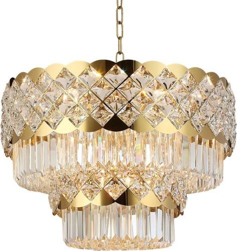 Люстра подвесная Newport 8300 8301/60 C gold polished - фото 2