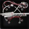 Люстра потолочная Natali Kovaltseva Spektr (Спектр) HIGH-TECH LED LAMPS 82022 BLACK