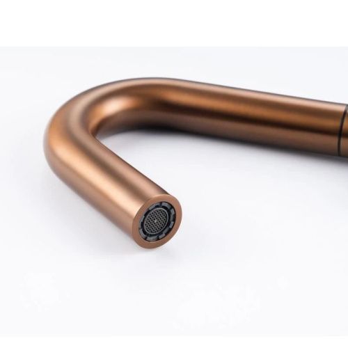 Смеситель для раковины Knotlor ELIXIR SS-31/RB на столешницу бронза - фото 5