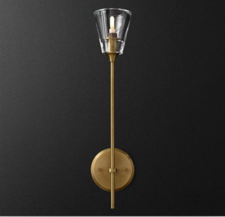 Бра Delight Collection Torche De Verre (Торцхе Де Верре) 8614W/D gold