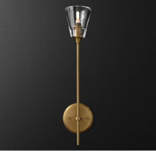 Бра Delight Collection Torche De Verre (Торцхе Де Верре) 8614W/D gold - фото 2