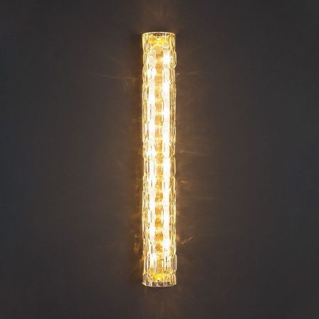 Светильник настенный Delight Collection 88067W/L gold/clear