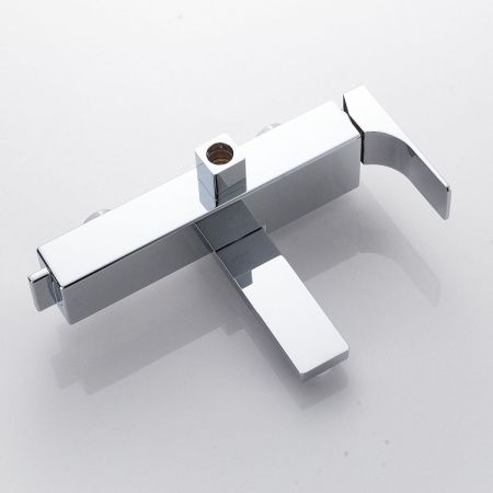 Душевая стойка Rose R1056 настенная цвет хром