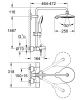 Душевая стойка Grohe Power&Soul 27913000 настенная цвет хром с термостатом