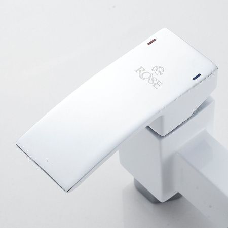 Гигиенический душ со смесителем Rose R1505F-1 белый/хром