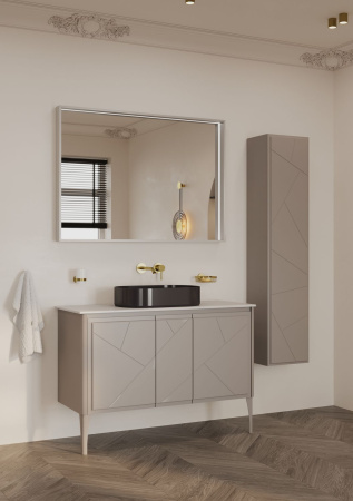 Зеркало в ванную Allen Brau Liberty 1.330013.03 70х85 цвет латунь