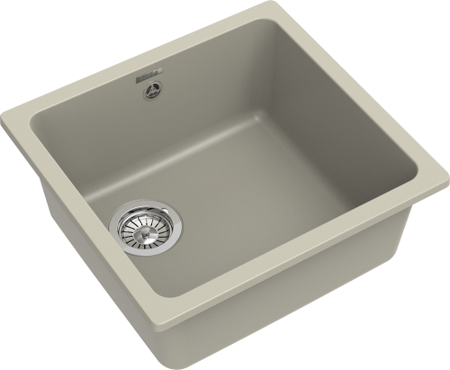 Кухонная мойка Rivelato BERKANA BK-45 topazio 42х46 цвет бежевый - фото 3