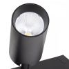 Трековый однофазный светильник AM Group Plain Opal (Плаин Опал) AM590 2X10W 3000K BK