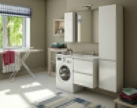 Тумба с раковиной Эстет Dallas Luxe 120 ФР-00001929 120х50 подвесная цвет белый