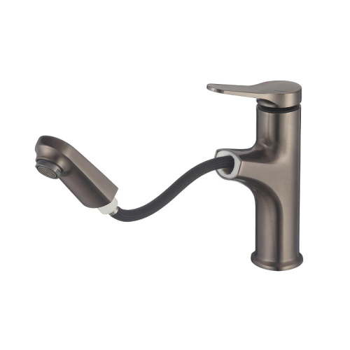 Смеситель D-Lin D158367-S на раковину графит - фото 2