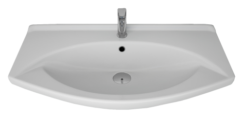 Раковина мебельная керамическая Dreja Laguna 85 191676 86х49 накладная цвет белый - фото 2