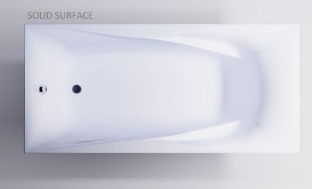 Ванна из искусственного камня Astra-Form Вега Люкс 01010069 170х80 пристенная прямоугольная с ножками