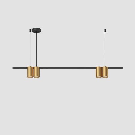 Светильник подвесной Denkirs Orbit (Орбит) DK4061-BK+SG