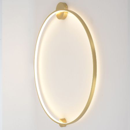 Светильник настенный Crystal Lux Real (Реал) REAL AP35W LED BRASS