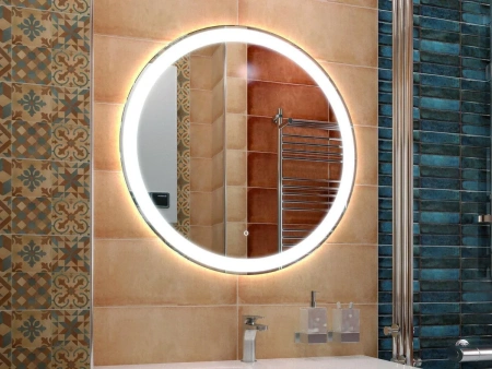 Зеркало с подсветкой Art&Max BOLZANO AM-Boz-645-DS-F 60х60 подвесное