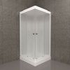 Душевая кабина Тритон Вельвет-К Щ0000061852 90х90 квадратная с крышей ориентация универсальная