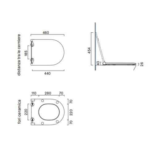 Крышка сиденье для унитаза Catalano Sfera 551200022 - фото 2