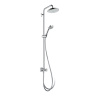 Душевой гарнитур Hansgrohe Croma 220 Showerpipe 27224000 настенный хром