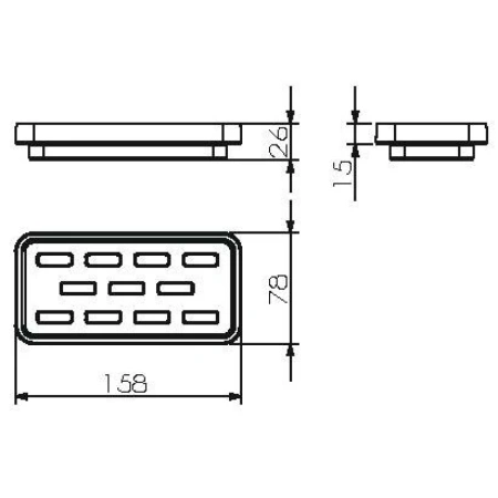 Держатель для стакана Langberger MELVIN 32017A-01-00