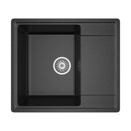 Кухонная мойка Maretti Kitchen 575 KT575-BL 60х50 цвет черный поверхность матовая