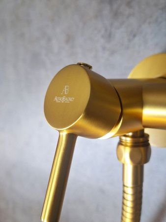 Гигиенический душ со смесителем AltroBagno Modern AltroBagnoModern060117BG золото