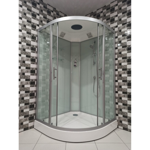Душевая кабина Frank 2015610 120х120 с крышей ориентация универсальная - фото 2
