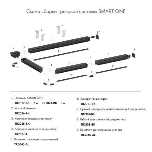 Коннектор Denkirs Smart (Смарт) TR2103-BK - фото 5