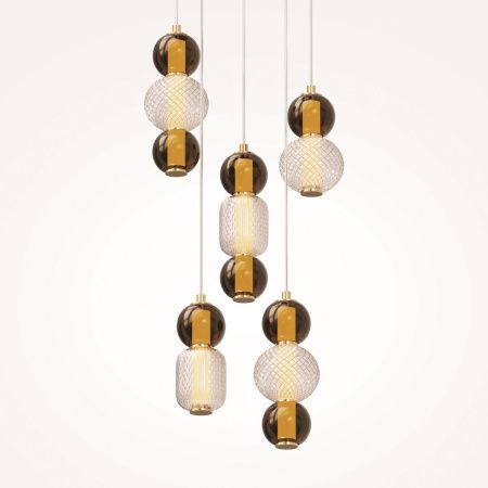 Светильник подвесной Maytoni Drop Modern MOD273PL-L80G3K