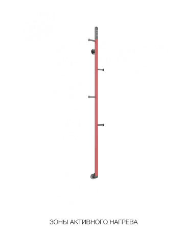 Полотенцесушитель электрический Wonzon & Woghand Kassel WW-AL616-BN 10х165 никель
