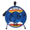 Удлинитель на металлической катушке 4-местный 50м Stekker PRF02-41-50 39297