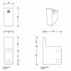 Крючок Decor Walther Brick 650300
