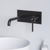 Смеситель для раковины RGW Shower Panels (Шоувер панелс) 51140545-04 встраиваемый в стену черный