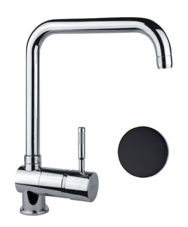 Смеситель для кухни Fiore 44NN5461 на мойку черный