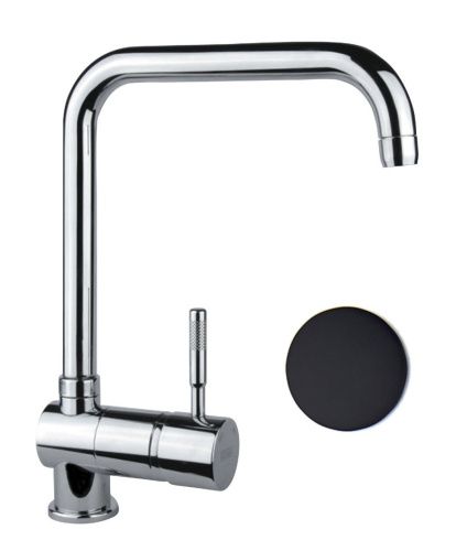 Смеситель для кухни Fiore 44NN5461 на мойку черный - фото 2