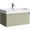 Тумба под раковину Aqwella Y GE01081SH 80х50 подвесная цвет зеленый