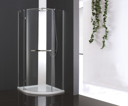 Душевой уголок Cezares BERGAMO BERGAMO-W-RH-1-120/100-ARCO-C-Cr-L-IV 120х100 стекло прозрачное 6 мм