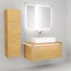 Зеркало с подсветкой Jorno KARAT Kar.02.100/P/W 100х80 подвесное