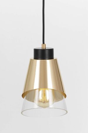 Светильник подвесной Lumina Deco Fabro (Фабро) LDP 7013-1 F.GD+PR