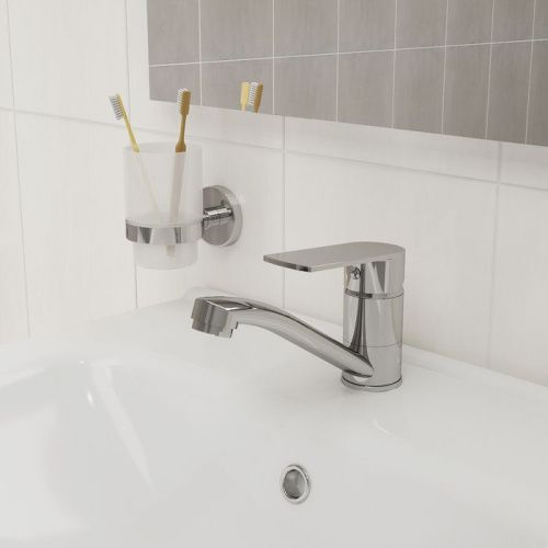 Смеситель Milardo Helic HELSBR0M01 на раковину хром - фото 2