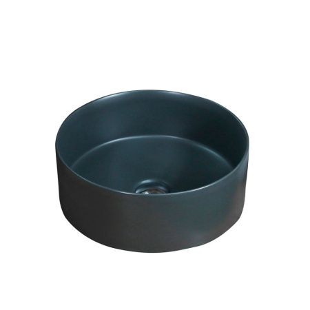 Раковина из сантехнического фарфора Melana 320357MDG-805 40х40 накладная цвет серый без отверстий под смеситель