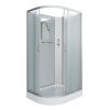Душевая кабина Niagara Classic 33121423RBK 120х80 асимметричная без крыши ориентация правая