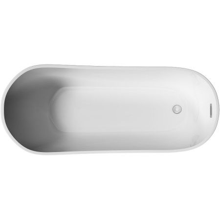 Ванна акриловая Sancos Perla FB06 170х70 отдельностоящая овальная с каркасом