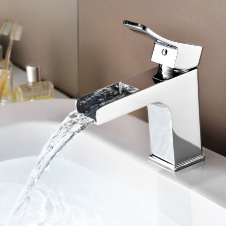 Смеситель Wasserkraft Aller 1060 1069 на раковину хром