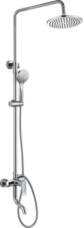 Душевая стойка Bravat Emeralda F6337371CP-A-RUS настенная цвет хром