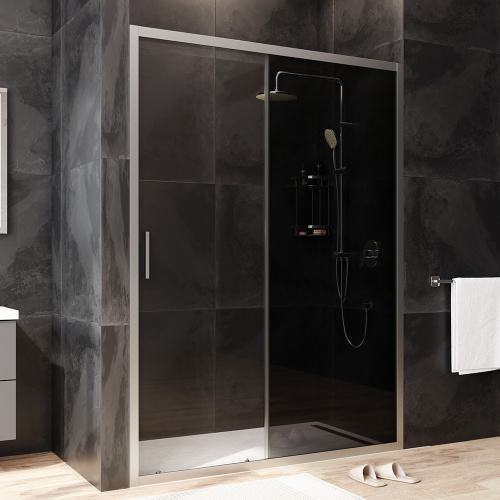 Душевая дверь Am.Pm Gem W90G-140-1-195MG 140х195 стекло прозрачное профиль хром матовый