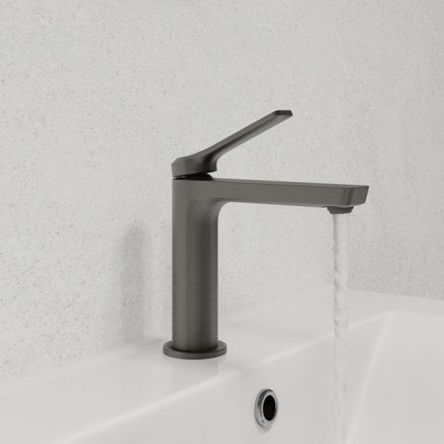 Смеситель Iddis Parker PARGM00i01 на раковину серый - фото 3