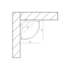 Профиль алюминиевый SWG Standard SF (СФ) 00-00001138